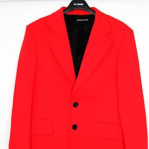 BNWT AW19 KWAIDAN EDITIONS JACQUARD RED JACKET 40